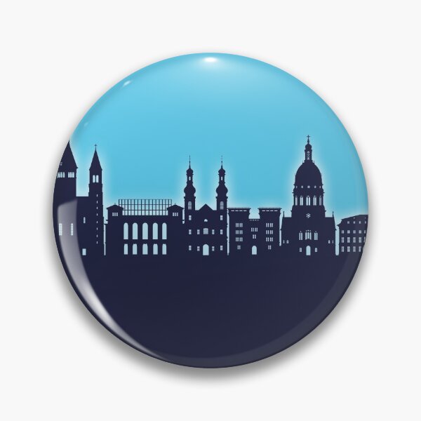 Item preview, Mainz Germany Skyline designed and sold by ArtPrints.