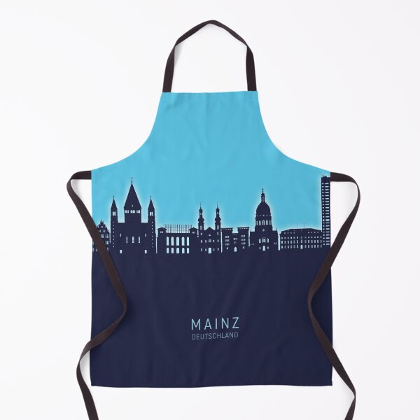 Item preview, Mainz Germany Skyline designed and sold by ArtPrints.