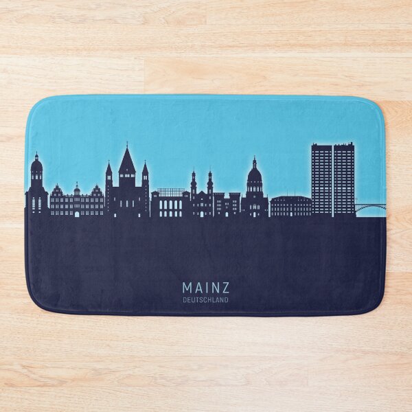 Item preview, Mainz Germany Skyline designed and sold by ArtPrints.