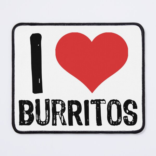 Item preview, I Love Burritos designed and sold by The "I Love Everything" Shop.