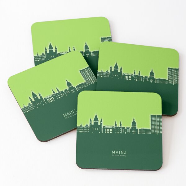 Item preview, Mainz Germany Skyline designed and sold by ArtPrints.