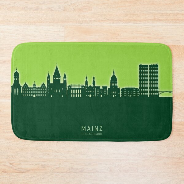 Item preview, Mainz Germany Skyline designed and sold by ArtPrints.