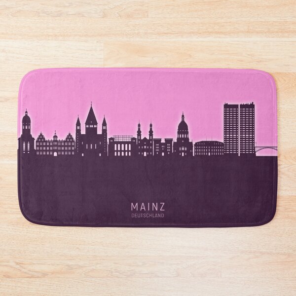 Item preview, Mainz Germany Skyline designed and sold by ArtPrints.