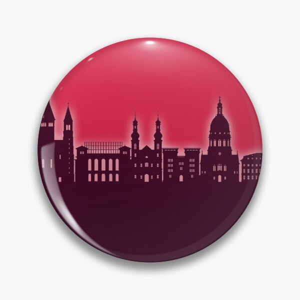 Item preview, Mainz Germany Skyline designed and sold by ArtPrints.
