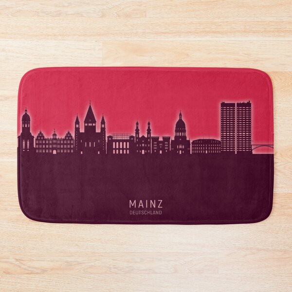 Item preview, Mainz Germany Skyline designed and sold by ArtPrints.