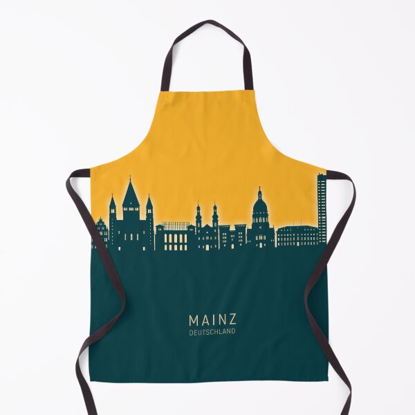 Item preview, Mainz Germany Skyline designed and sold by ArtPrints.