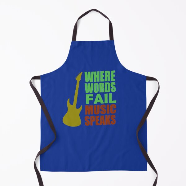 Item preview,  Where Words Fail Music Speaks Music Quote designed and sold by DesignHouse07.