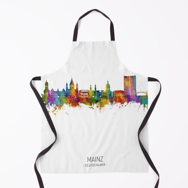 Item preview, Mainz Germany Skyline designed and sold by ArtPrints.