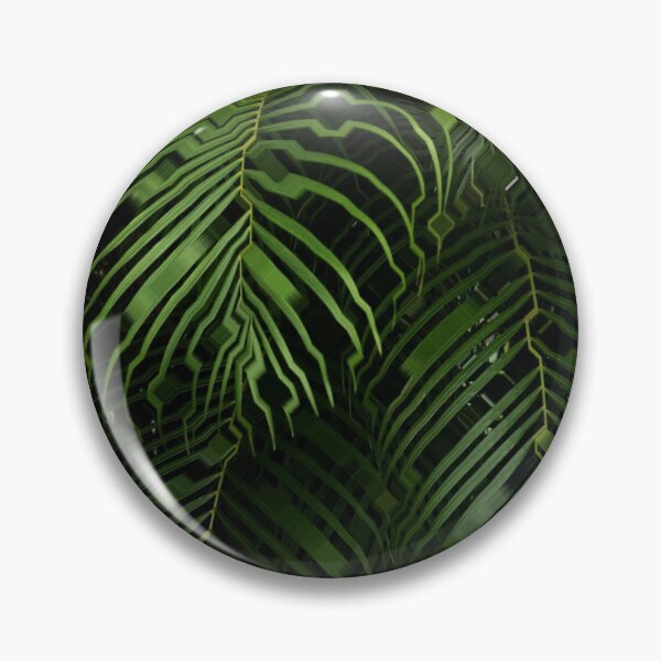 Artikelvorschau, Palm Tree Glitch Geometrisch entworfen und verkauft von MVA-Designs.