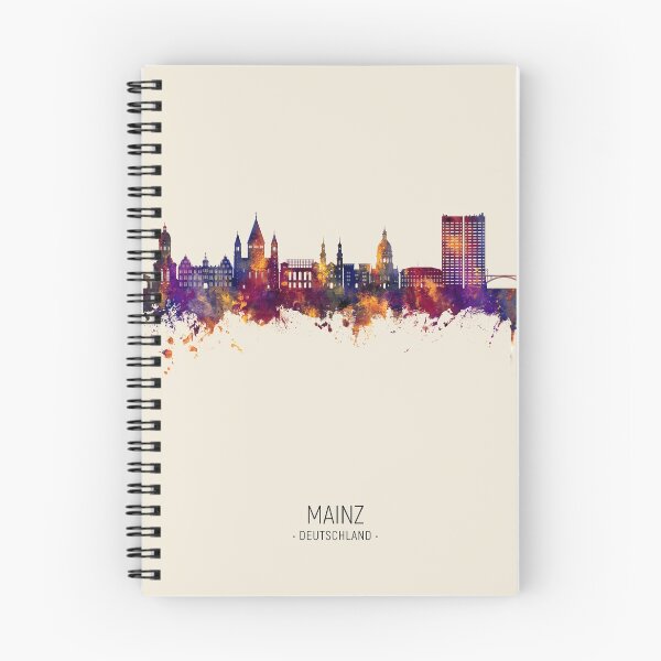 Item preview, Mainz Germany Skyline designed and sold by ArtPrints.