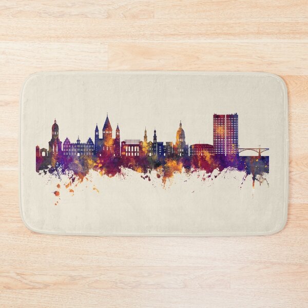 Item preview, Mainz Germany Skyline designed and sold by ArtPrints.