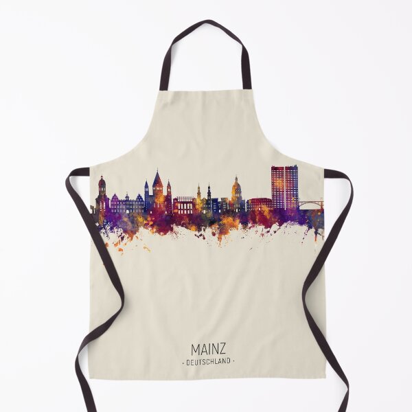 Item preview, Mainz Germany Skyline designed and sold by ArtPrints.