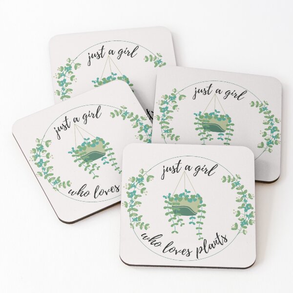 Item preview, Just a Girl Who Loves Plants designed and sold by curlybubbles.