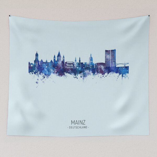 Item preview, Mainz Germany Skyline designed and sold by ArtPrints.