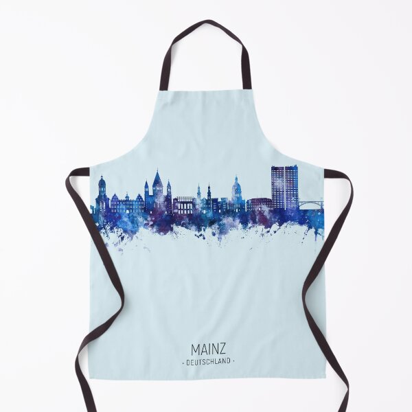 Item preview, Mainz Germany Skyline designed and sold by ArtPrints.