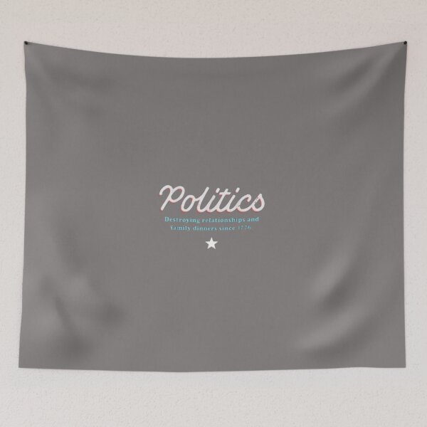 Item preview, Politics Destroying Relationships And Family Dinners shirt designed and sold by chanat3659.