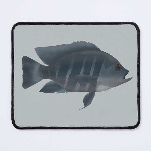 Item preview, Zebra Tilapia designed and sold by fishfolkart.