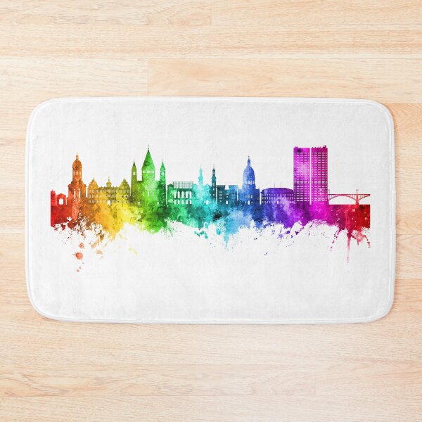 Item preview, Mainz Germany Skyline designed and sold by ArtPrints.