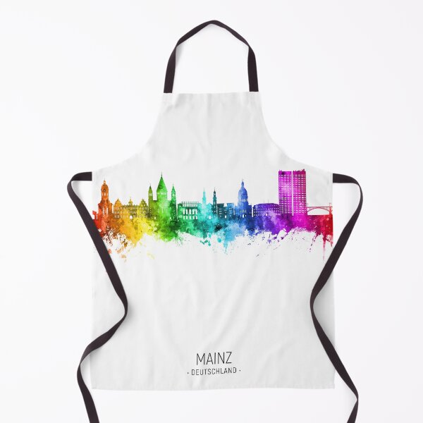 Item preview, Mainz Germany Skyline designed and sold by ArtPrints.