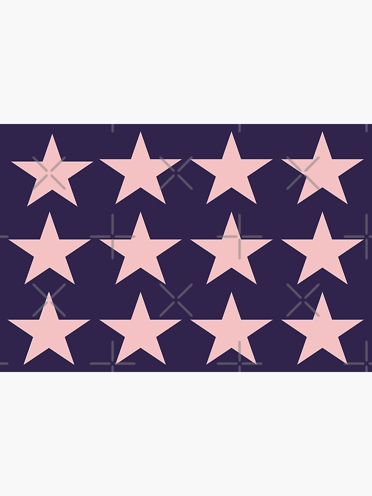 "Large BABY PINK and NAVY BLUE STARS " Poster for Sale by RachelMacht Redbubble