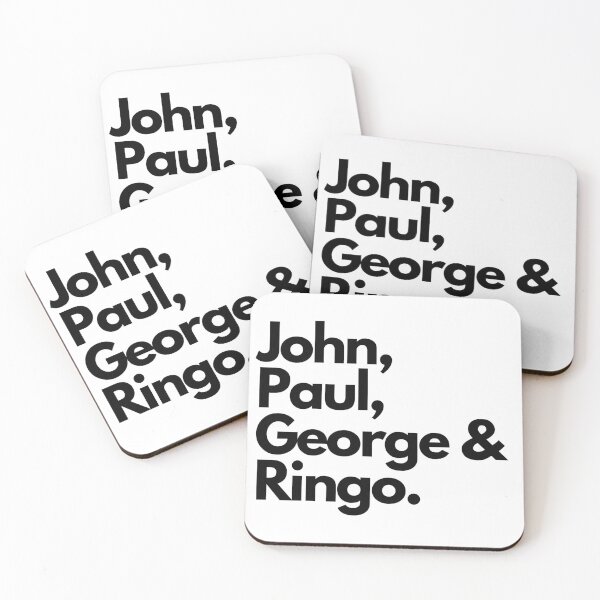 Item preview, John, Paul, George & Ringo (Beatles)  designed and sold by MarkStevenWoods.