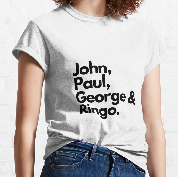 paul ringo john george t shirt