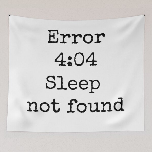 Item preview, error 404 dormir no encontrado designed and sold by Colandia.