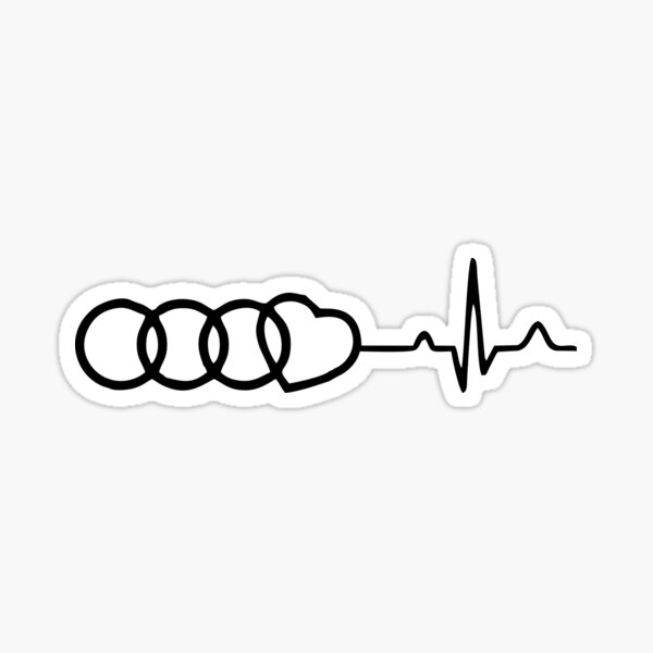 Ongeschikt aansluiten schijf Audi Stickers | Redbubble