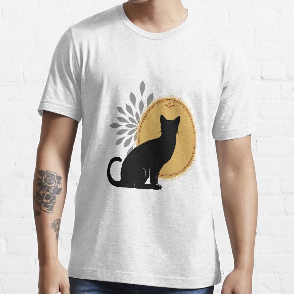 Black Cat Print Short Sleeve Button-up Shirt. Choose Cream, Pink, Cinn –  Well Done Goods, by Cyberoptix