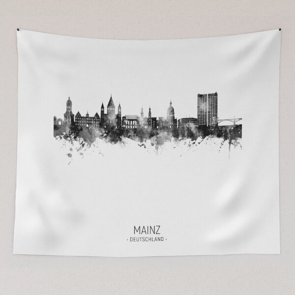 Item preview, Mainz Germany Skyline designed and sold by ArtPrints.