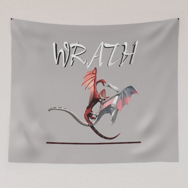 Item preview, 89. Wrath (Fire Dragons) designed and sold by ciullocorp.