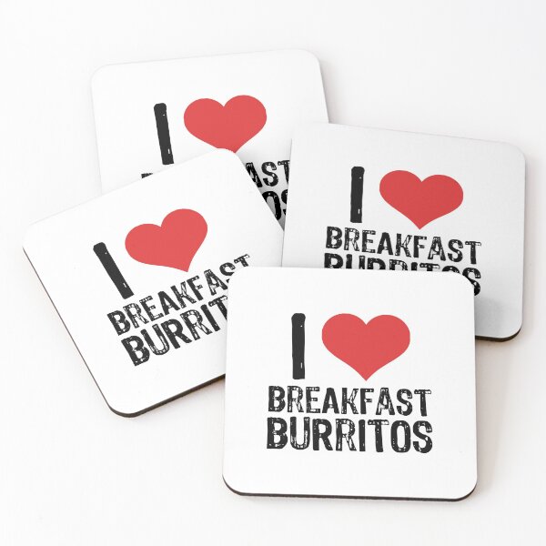 Item preview, I Love Breakfast Burritos designed and sold by The "I Love Everything" Shop.