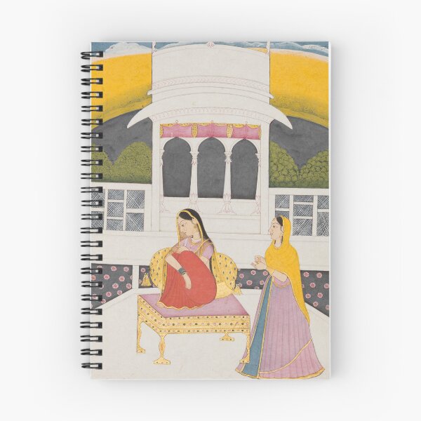 Item preview, A Nakiya, probably Proshitaperyasi Nayika designed and sold by HinduArtGallery.
