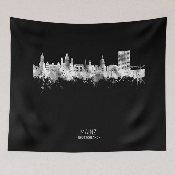 Item preview, Mainz Germany Skyline designed and sold by ArtPrints.