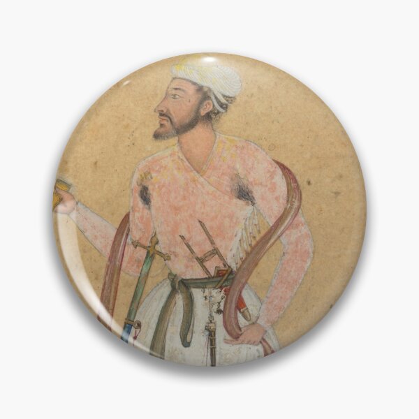 Item preview, A Mughal Courtier designed and sold by HinduArtGallery.