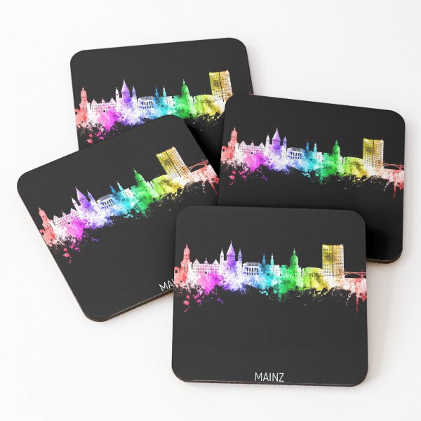 Item preview, Mainz Germany Skyline designed and sold by ArtPrints.