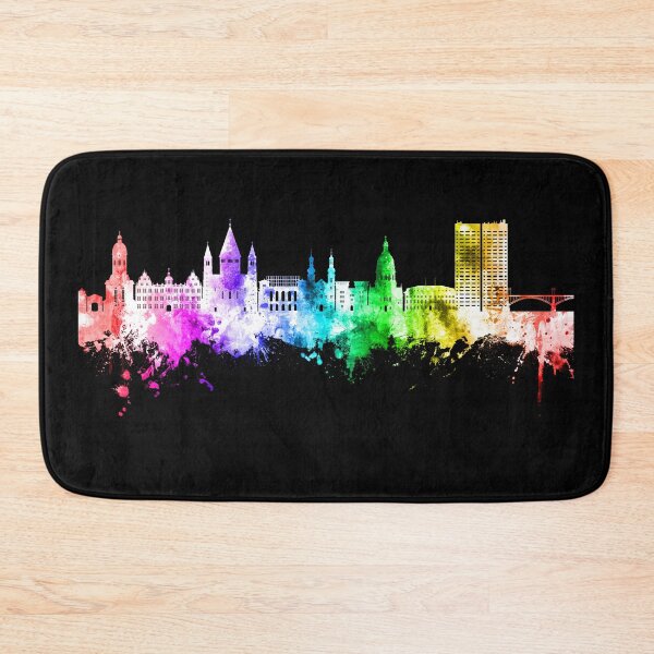 Item preview, Mainz Germany Skyline designed and sold by ArtPrints.