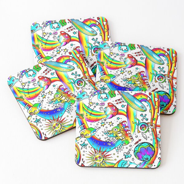 Item preview, Psychodelic Design Illustration For All designed and sold by Funny Munny Art.