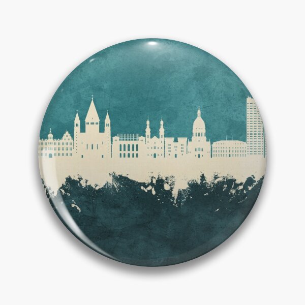 Item preview, Mainz Germany Skyline designed and sold by ArtPrints.