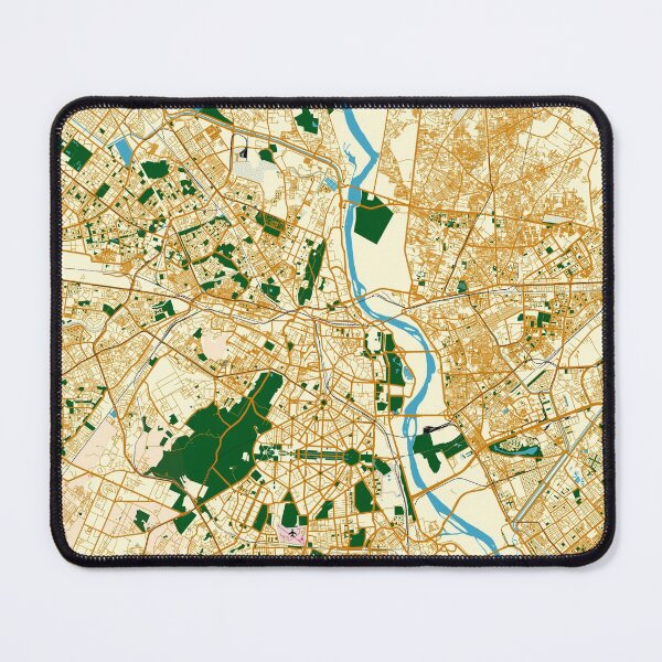Item preview, Delhi map designed and sold by PostersProf1.