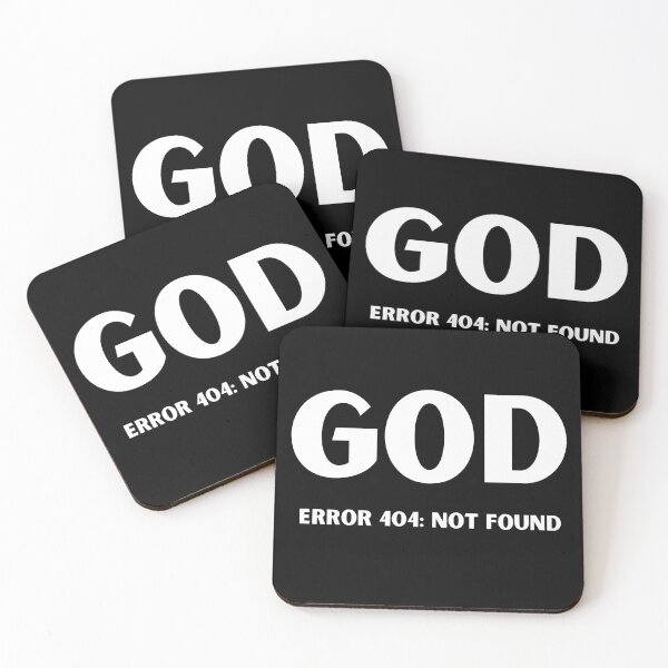 Item preview, GOD error 404 not found designed and sold by am-agnostic.
