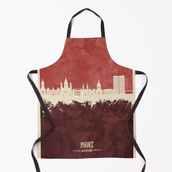 Item preview, Mainz Germany Skyline designed and sold by ArtPrints.