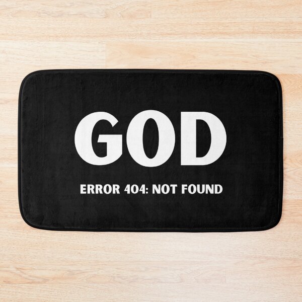 Item preview, GOD error 404 not found designed and sold by am-agnostic.