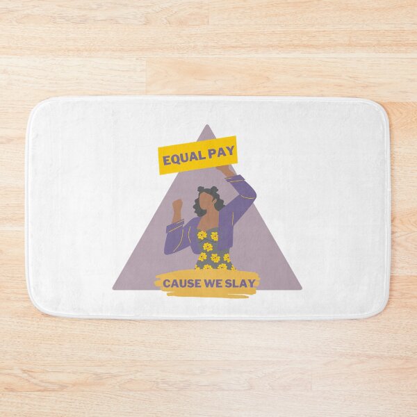 Item preview, Equal Pay Cause We Slay Triangle Design - Women's Rights Slogan designed and sold by Teetee94.
