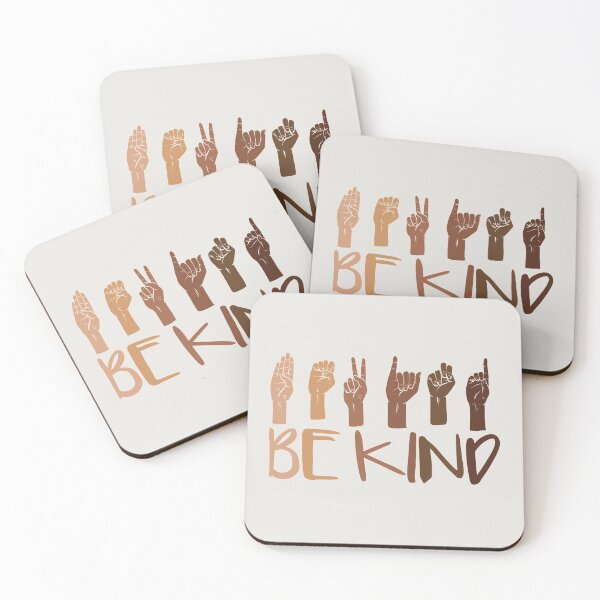 Item preview, Be Kind Hand Sign Language Teachers Melanin Interpreter ASL designed and sold by kindxinn.
