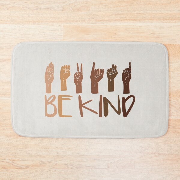 Item preview, Be Kind Hand Sign Language Teachers Melanin Interpreter ASL designed and sold by kindxinn.