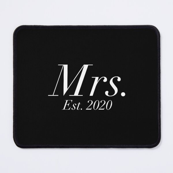 Item preview, After Wedding Attire For Bride Groom Couple Mrs Est 2020 designed and sold by steve1996cr.