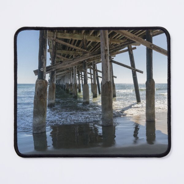 Item preview, Silky Shadows - Under the Newport Beach Pier in Orange County California designed and sold by Georgia Mizuleva.