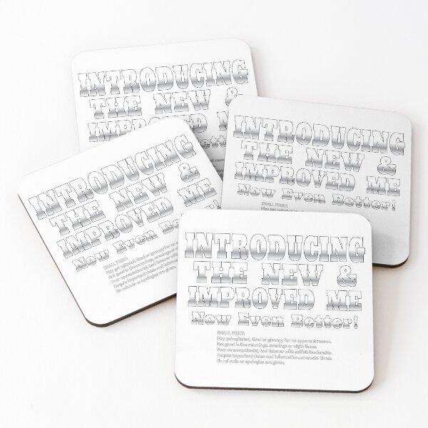 Item preview, Funny Slogan - Always read the small print - New and Improved designed and sold by Harlake.