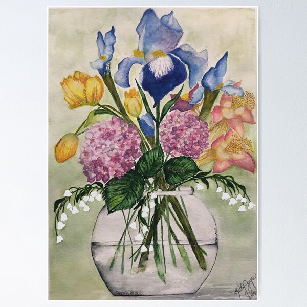 Item preview, Bouquet of Hope designed and sold by kathyjoycecards.